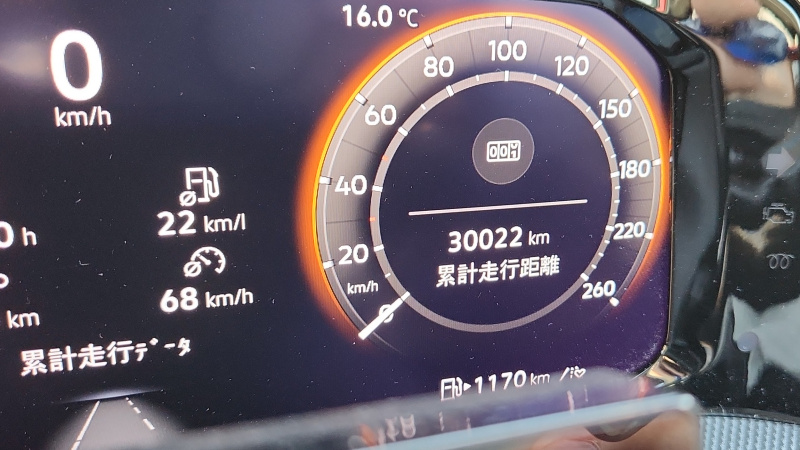 30000キロ