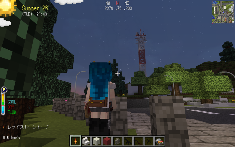 電波塔を建てる